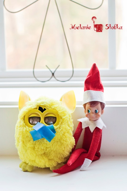 You can't create mischief with Furby.  He can't stay quiet!